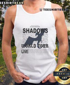 Stylish tank top featuring 'Nice Shadows World Fourth Wing' design, perfect for summer and casual outings.