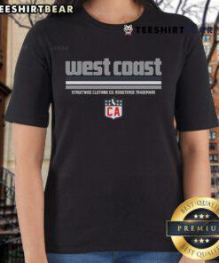 Nice Streetwise The WC Ladies Tee displayed on a mannequin, showcasing a stylish design perfect for casual wear.