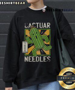 Cozy Nice Vintage Cactuar Needles sweatshirt for cactuar lovers, featuring a unique cactus design perfect for casual wear.
