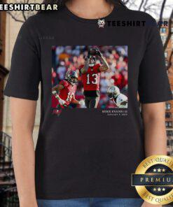 Official Evans Tampa Bay Buccaneers NFL Week 18 Ladies Tee showcasing team colors and logo in a stylish design.