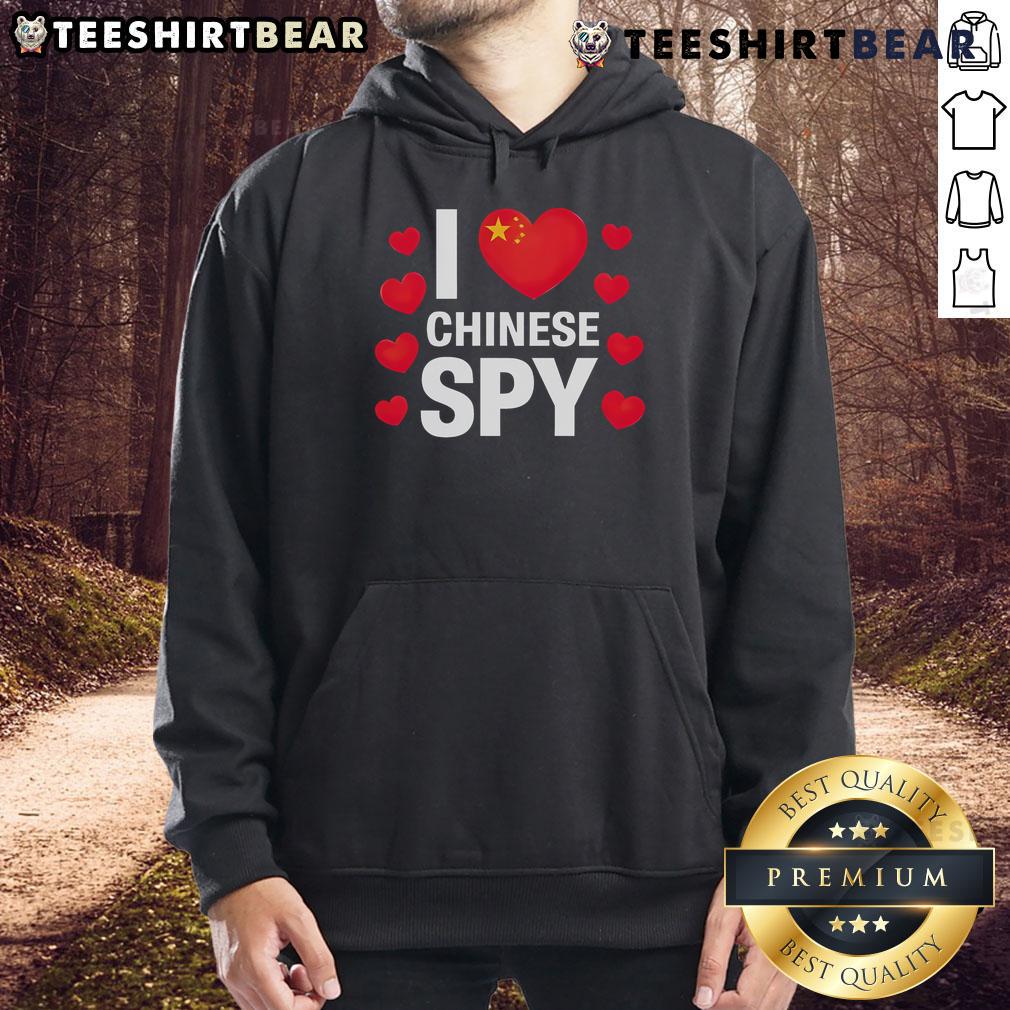 Official I Love Chinese Spy TikTok 2025 Hoodie featuring a trendy design, perfect for fans of TikTok culture and humor.