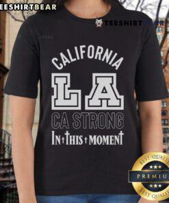Official In This Moment CA Strong LA Ladies Tee featuring bold graphics and a stylish fit for fans of the band.