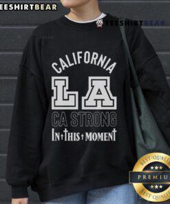 Official In This Moment CA Strong LA Sweatshirt featuring bold graphics and a comfortable fit for fans.