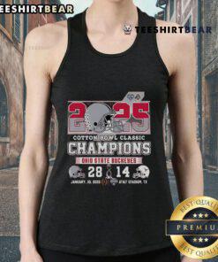 Ohio State Cotton Bowl Classic 2025 Champions tank top showcasing team pride and victory in vibrant colors.