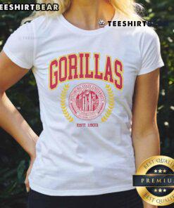 Alt Text: Official Pittsburg State Gorillas team crest on a ladies tee, showcasing school spirit and athletic pride.