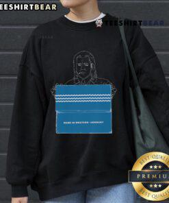 Official Pulp Fiction We Happy Western Germany sweatshirt featuring iconic designs and vibrant colors for fans.