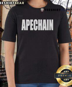 Official Rida Apechain ladies tee in stylish design, perfect for casual wear and showcasing your unique style.
