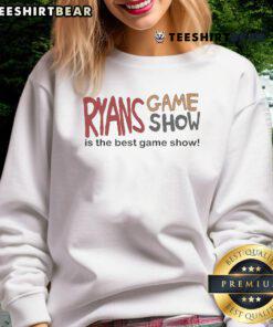 Official Ryan's Game Show sweatshirt featuring vibrant design, perfect for fans of the best game show experience.