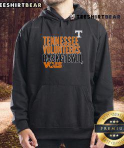 Alt Text: Official Tennessee Volunteers basketball hoodie featuring the bold Vols text logo overlay. Perfect for fans!