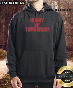Official The Weeknd Hurry Up Tomorrow album hoodie featuring vibrant artwork and a stylish design.