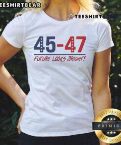 Official VT Future Looks Bright 2025 Ladies Tee from the Inaugural Collection, showcasing vibrant colors and stylish design.
