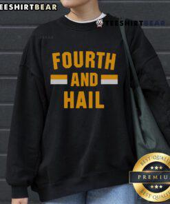 Official Washington Football Fourth And Hail sweatshirt featuring team colors and logo, perfect for fans and casual wear.