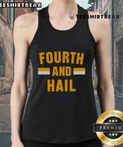 Alt Text: Official Washington Football Fourth and Hail tank top featuring team colors and logo, perfect for fans.
