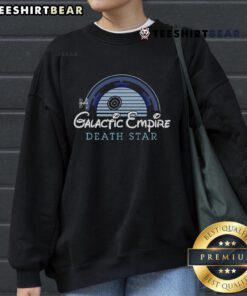 Official Wish Upon A Death Star Sweatshirt featuring a stylish design for fans of sci-fi and pop culture.