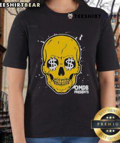 Skull Ladies Tee by Yaevorikreationz featuring a bold skull design, perfect for unique fashion lovers.