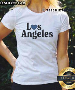 Official Ymh Studios Los Angeles Benefit Ladies Tee in stylish design, perfect for casual outings and events.