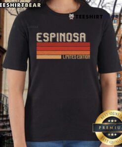 Original Espinosa Limited Edition personalized vintage retro ladies tee featuring unique design and stylish fit.