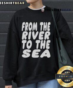 Original Falastin From The River To The Sea Sweatshirt featuring vibrant design and comfortable fit for everyday wear.