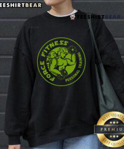 Original Force Fitness Personal Training Star Wars sweatshirt featuring a unique design for fitness enthusiasts and fans.