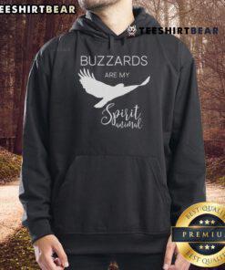 Premium Buzzard Turkey Vulture Spirit Animal Hoodie featuring a striking design of a vulture on a comfortable fabric.