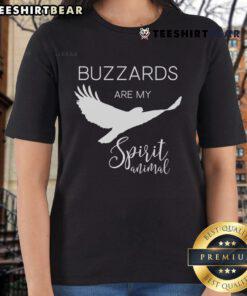 Premium Buzzard Turkey Vulture Spirit Animal Ladies Tee featuring a vibrant vulture design on a stylish women's shirt.