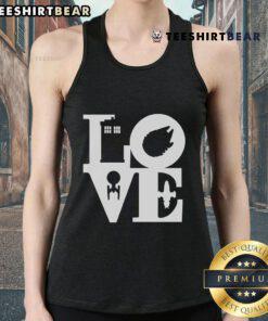 Alt Text: Premium I Love Sci-Fi Tank Top featuring a stylish design for sci-fi enthusiasts, perfect for summer wear.