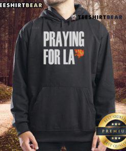Premium Praying for LA California Los Angeles Supporters Hoodie in stylish design, ideal for fans and community spirit.