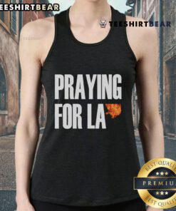 Premium Praying for LA California tank top for supporters, featuring a stylish design perfect for Los Angeles fans.
