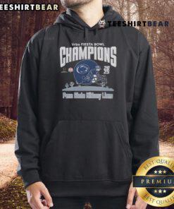 Top 2025 Fiesta Bowl Penn State Nittany Lions Champions CFP hoodie showcasing team pride and victory celebration.