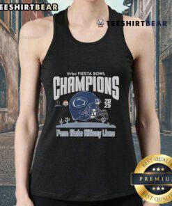 Top 2025 Fiesta Bowl Penn State Nittany Lions Champions CFP tank top featuring bold team logo and vibrant colors.