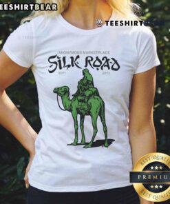 Top Anonymous Marketplace Silk Road 2011-2013 women's tee featuring unique graphic design and vintage style.