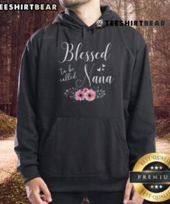 Cozy hoodie for grandmas, featuring 'Blessed to Be Nana' design, perfect for Mother's Day or Christmas gifts.