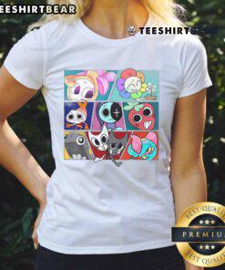 Top Cute Dandy World Ladies Tee in vibrant colors, showcasing a stylish design perfect for casual wear and fashion enthusiasts.