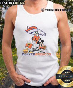 Top Mickey and Friends Denver Broncos Disney Tank Top featuring vibrant graphics and a stylish design for fans.