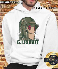 Awesome G.I. Robot Showcase Hoodie featuring vibrant designs and a comfortable fit, perfect for fans of robotics and streetwear.