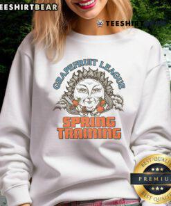 Awesome Spring Training Grapefruit League sweatshirt featuring vibrant colors and a comfortable design, perfect for fans.