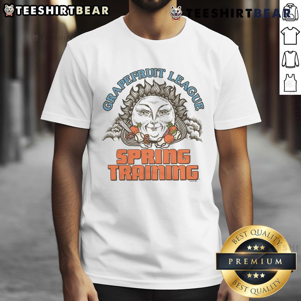 Awesome Spring Training Grapefruit League T-Shirt featuring vibrant colors and a stylish design for baseball fans.
