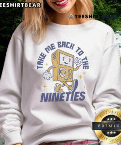 Alt Text: Awesome Take Me Back To The Nineties Retro Gamer Sweatshirt featuring vibrant graphics and nostalgic gaming designs.