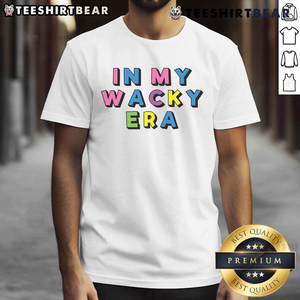 Cute In My Wacky Era T-Shirt featuring a colorful, playful design perfect for casual outfits and expressing unique style.