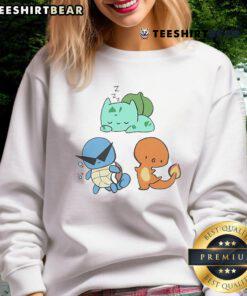 Alt Text: Cute Pokemon Bulbastore Trio Sweatshirt featuring vibrant designs of beloved Pokemon characters.