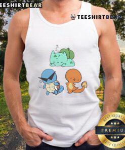 Adorable tank top featuring the Bulbastore Trio from Pokemon, perfect for fans and casual wear.