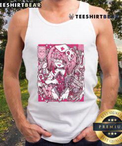 Alt Text: Cute UBOA Nurse graphic on a Great Wall of Violent Neurodivergent Static Tank Top, perfect for unique fashion lovers.