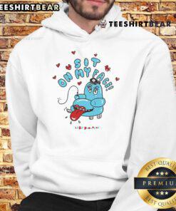 Funny Sit On My Face Lard Humungus Hoodie, featuring a humorous design perfect for casual wear and comedy fans.
