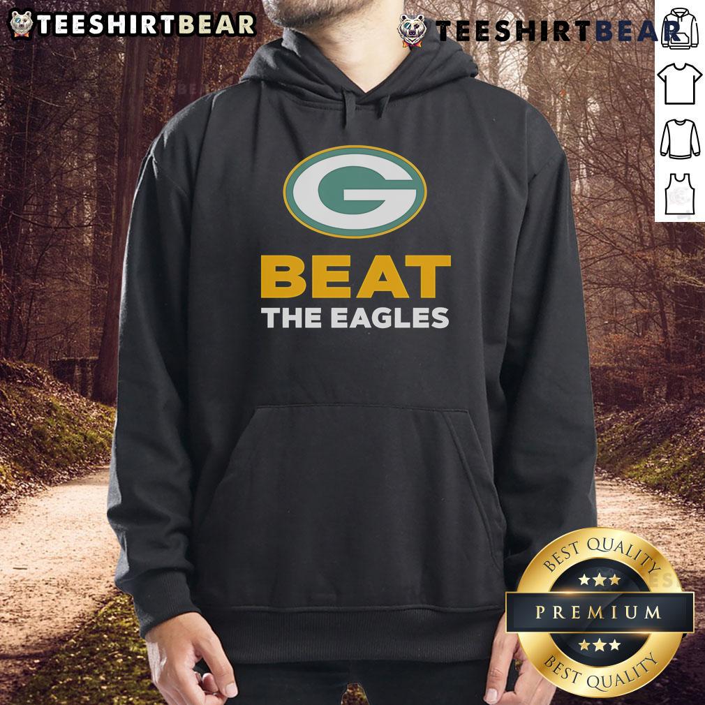 Good Green Bay Packers Beat The Philadelphia Eagles Hoodie featuring team colors and logo for fans.