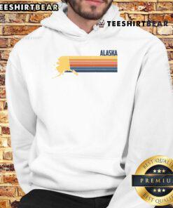 Good Retro Vintage Alaska Hoodie in a classic design featuring bold graphics and warm colors, perfect for cozy adventures.