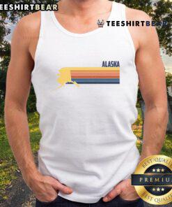 Good Retro Vintage Alaska Tank Top featuring a colorful design and a classic fit, perfect for summer adventures in Alaska.