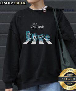 Good-The-Old-Tech Sweatshirt featuring retro graphics and a comfortable fit, perfect for tech enthusiasts and casual wear.