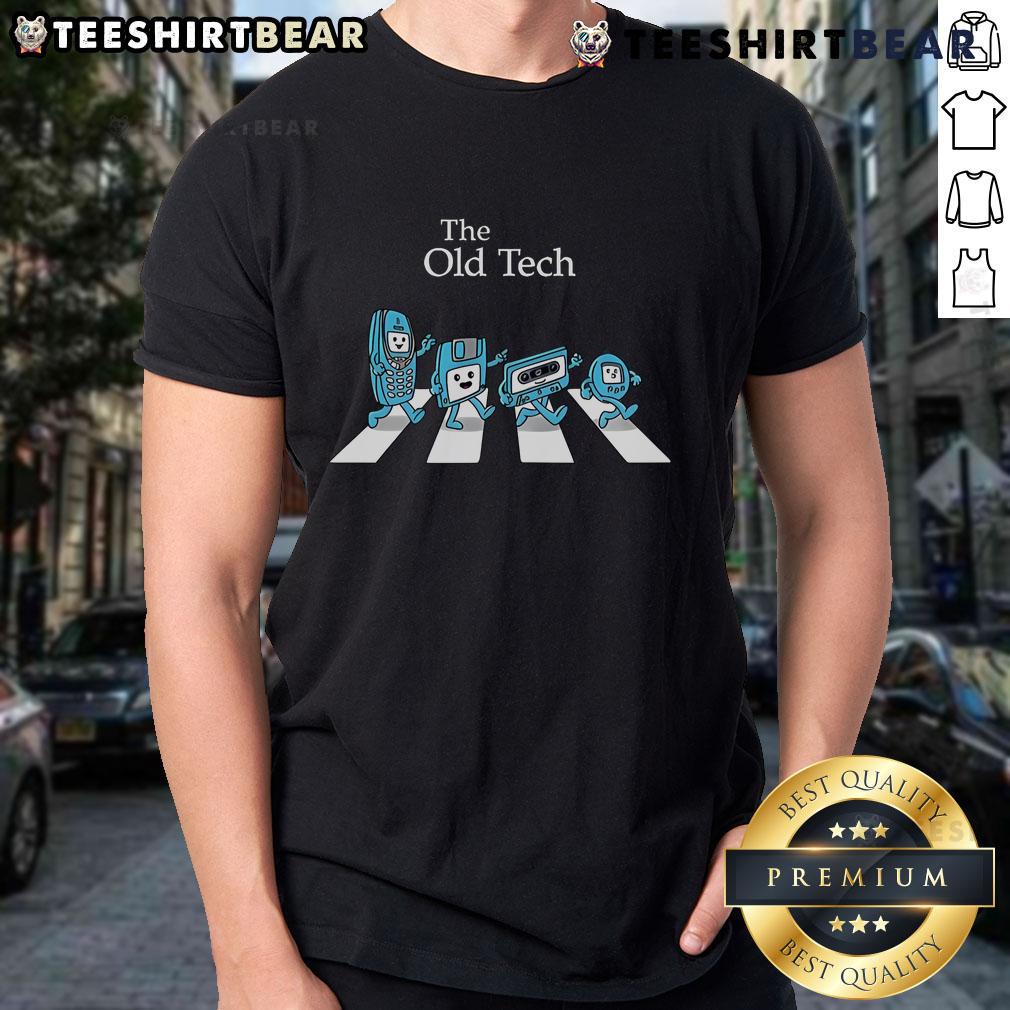 Good The Old Tech T-Shirt featuring vintage graphics and a retro design, perfect for tech enthusiasts and nostalgia lovers.
