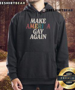 Hot Make America Gay Again Hoodie featuring a vibrant design promoting LGBTQ+ pride and inclusivity.