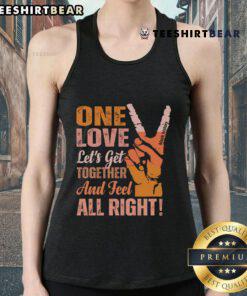 Black History Month tank top featuring 'Hot One Love' design, perfect for celebrating unity and culture.